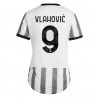 Juventus Dusan Vlahovic #9 Hemmatröja Dam 2022-23 Korta ärmar